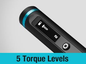 5 torque levels