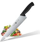 Sumteene Chef Knife, Professional Kitchen Knife 10.5", Ultra Sharp High Carbon Stainless Steel Fu...