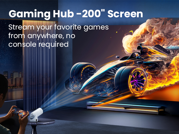 Projector with WiFi/Bluetooth