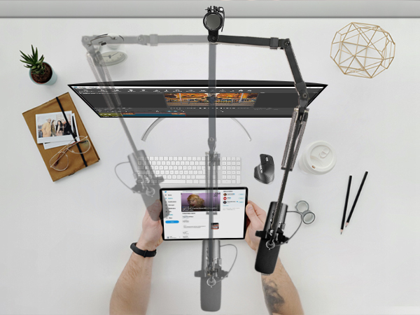 Overhead Mic Boom Arm