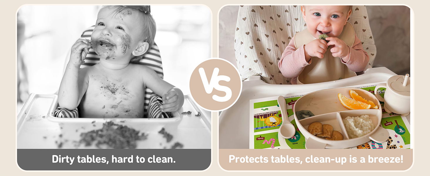 Disposable Placemats for Baby