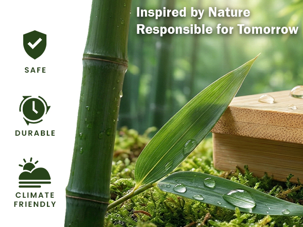 TIRYIUOU Corner Bread Box for Kitchen Countertop Bamboo Storage Container for Homemade Bread