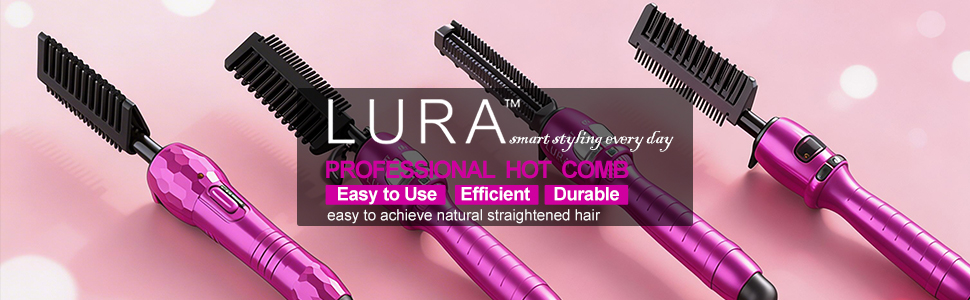 Professional electric hot comb