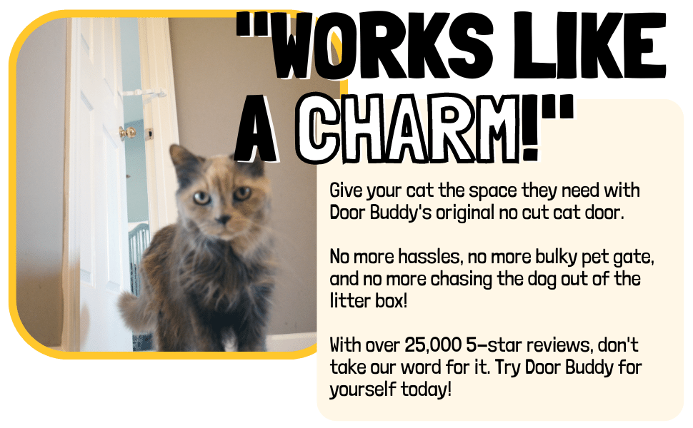 Door Buddy - cat blocker door