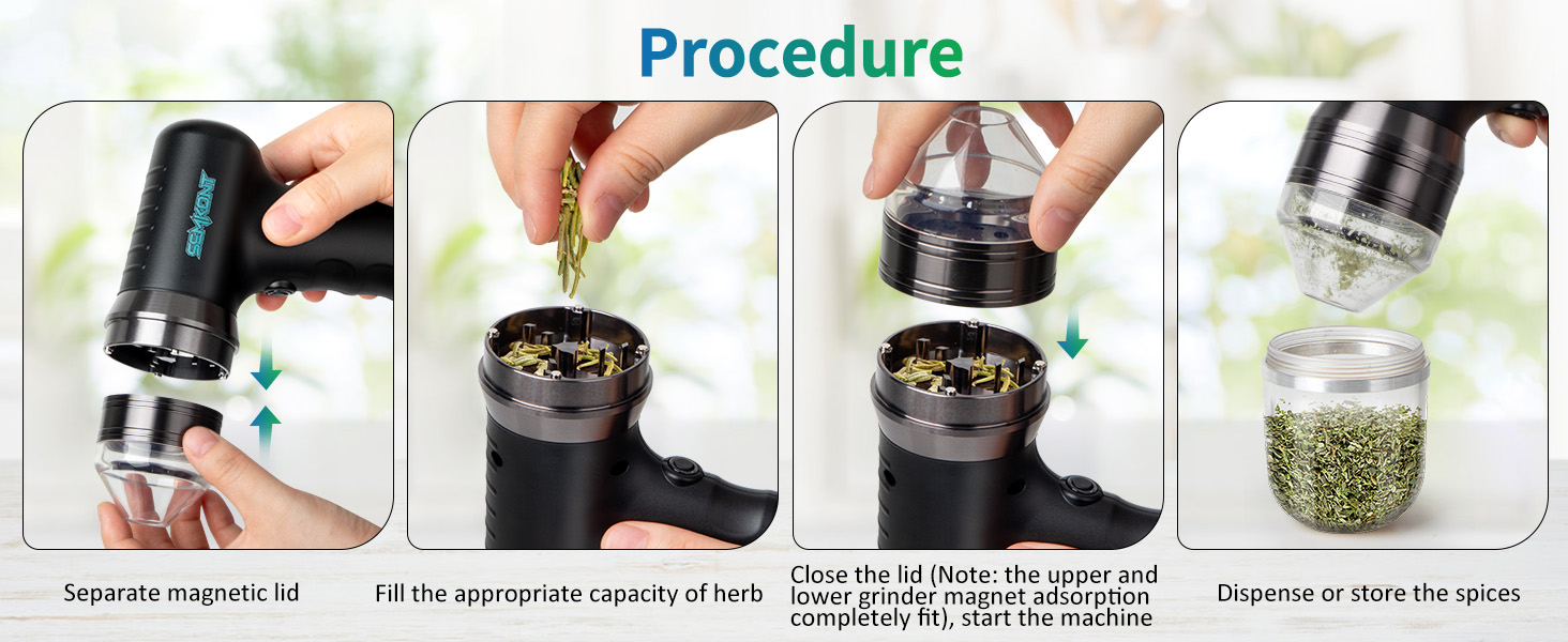 Automatic Herb Grinder