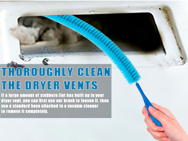 Dryer Vent Cleaner Kit With Dryer Vacuum Hose Attachment