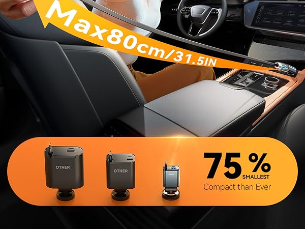 retractable car charger