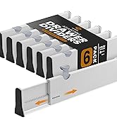 Extra long expandble drawer divider organizer