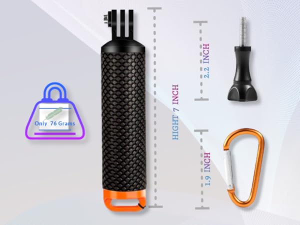 watreproof the handle floating hand grip floaty float bobber accessories hero 5 hero 6 hero 7 hero 8