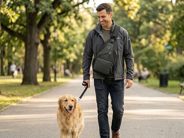 travel sling bag for men