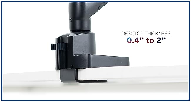 mechanical spring arm mount clamp