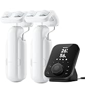 SwitchBot Smart Automatic Curtain Opener 2 Packs with Hub3 - Bluetooth Remote Control with App/Ti...