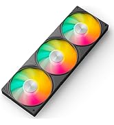 upHere 360mm All-in-One 5V ARGB Computer Case Fan with PWM 4-Pin Interface High Performance Cooli...