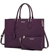 LOVEVOOK Laptop Bag for Women 15.6 Inch Work Bags for Women Computer Bag Laptop Tote Bag Briefcas...