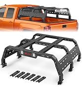 Nilight Truck Bed Cargo Rack Compatible with 2002-2024 Dodge Ram 1500 2014-2024 Chevy Silverado 1...