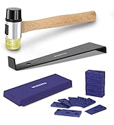 WORKPRO Laminate Wood Flooring Installation Kit with Reinforced Double-Faced Mallet, Heavy Duty P...