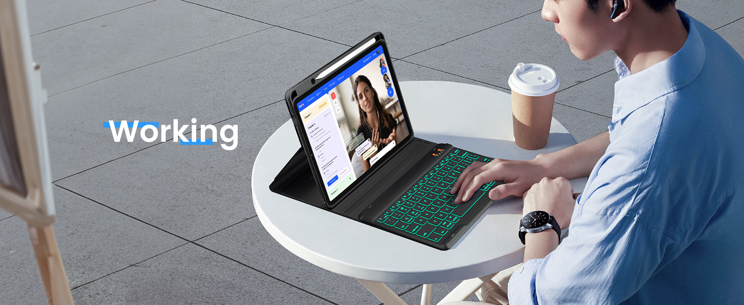 keyboard case for iPad 10th 11th