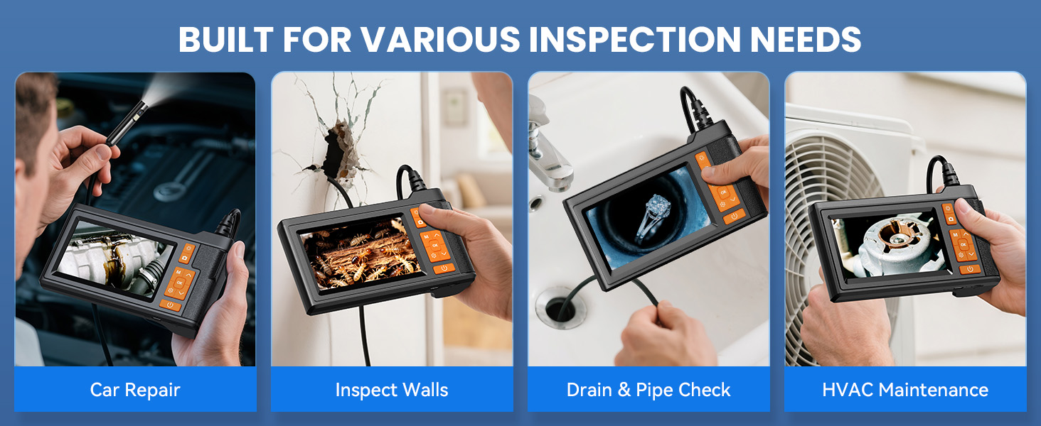 Endoscope Camera with Light