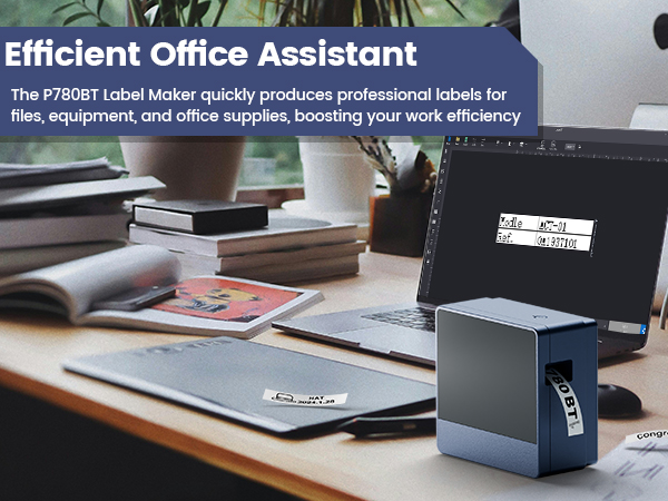 label maker machine with tape large print