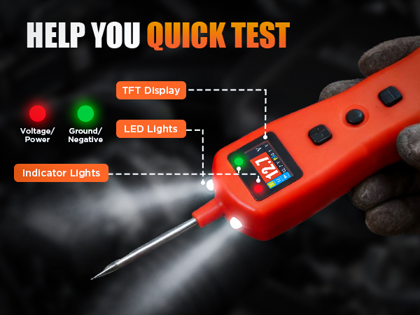 power probe circuit tester test light automotive continuity tester resistance test