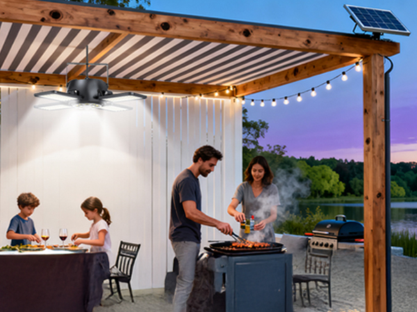 solar shed light