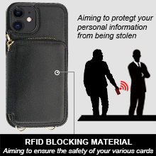 Large Capacity Crossbody Wallet Case