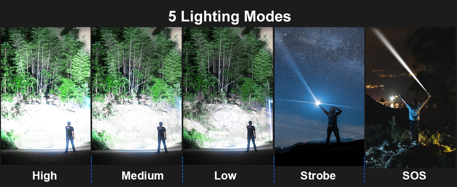 flashlights high lumens