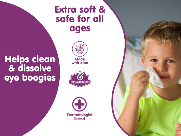 boogie eyelid cleansing wipes for eye boogies safe for all ages