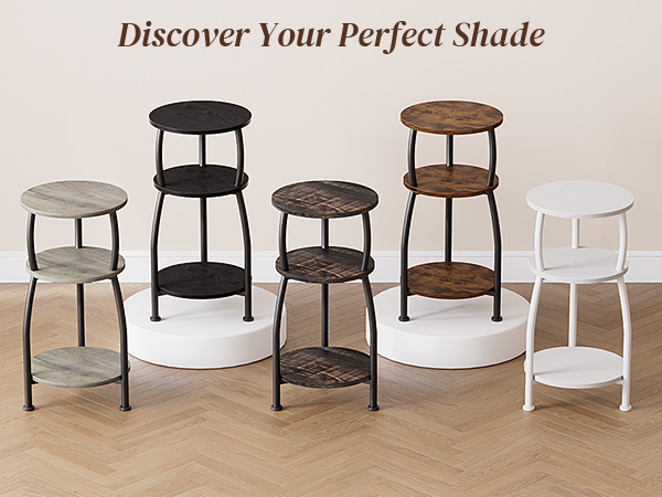 Small Round Side Table