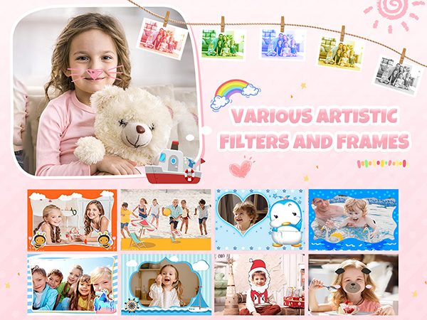 kids instant camera boys girls 3-12 year old girl birthday gifts