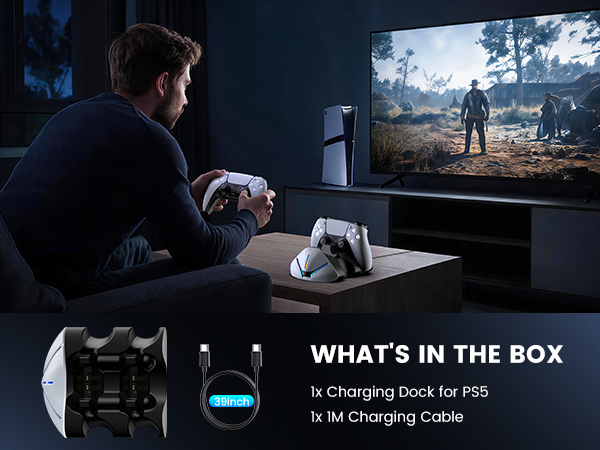 FC600 playstation 5 controller charger