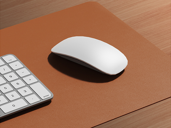 NUOYOU Leather Desk Pad Protector, Laptop Desk Mat, Large Mouse Pad