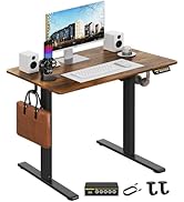 Gamork Electric Small Standing Desk 35"x24" Adjustable Height Stand Up Desk Ergonomic Sit Stand D...