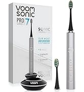 Voom Sonic Pro 7 Electric Toothbrush for Adults, Sonicare Electric Toothbrush with 40000 VPM w/ 5...