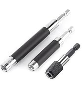 Saipe Magnetic Screw Drive Guide Drill Bit Tip Holder Screwdriver Bit Holder Drill Bit Extension ...