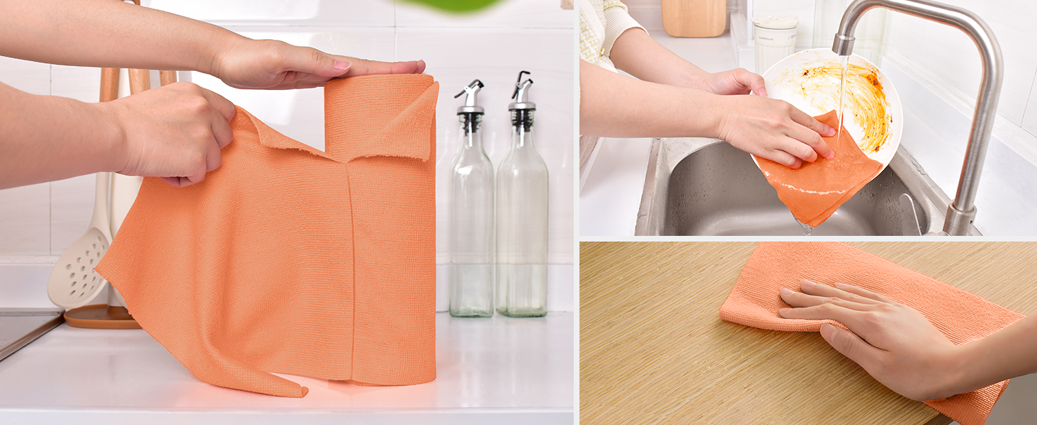 Microfiber towel roll