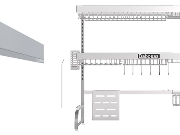 over the sink drying rack