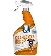 OUT! PetCare Orange Oxy Stain &amp; Odor Remover | Oxy Clean Pet Stain and Odor Eliminator | 32 oz