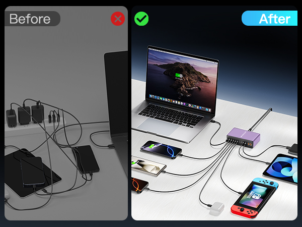 usb c charging station