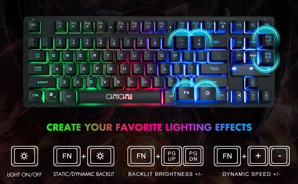 keyboard for ps4 rgb gaming keyboard gaming keyboard 60% wired gaming keyboard illuminated Keyboard
