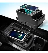 CarQiWireless Multifunctional Center Console Organizer for Honda CRV 2017-2022, Wireless Charger ...