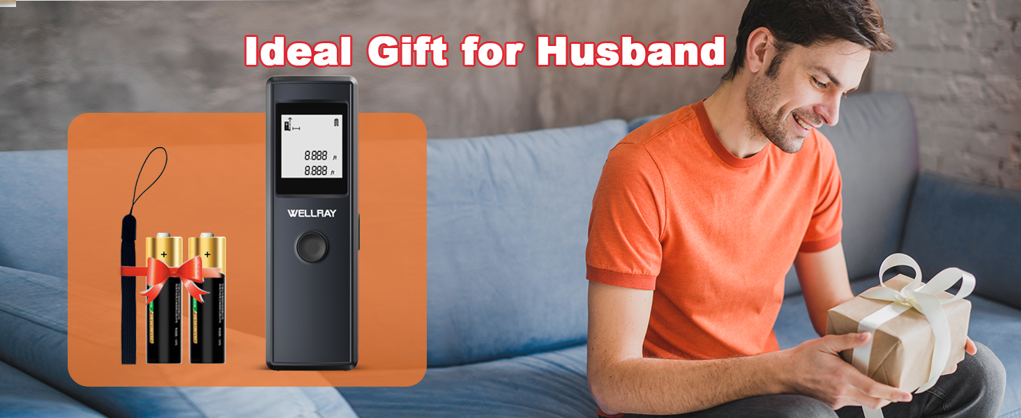 Laser Measuring Tool 165FT/50M Laser Measure Tool with High Accuracy IP54 Laser Distance Meters