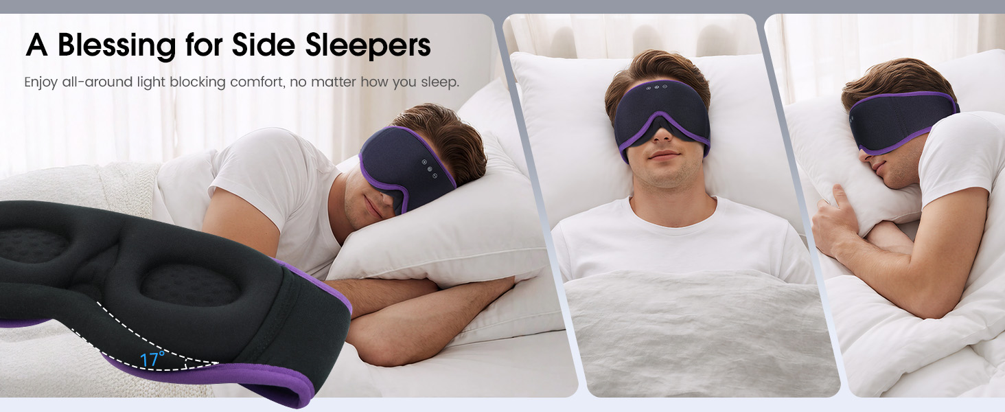 3D Sleep Headband Headphones