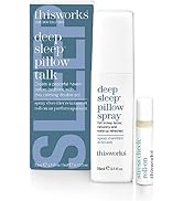 thisworks Deep Sleep Pillow Talk Set: Deep Sleep Pillow Spray 75 ml / 2.5 oz &amp; Stress Check Roll On