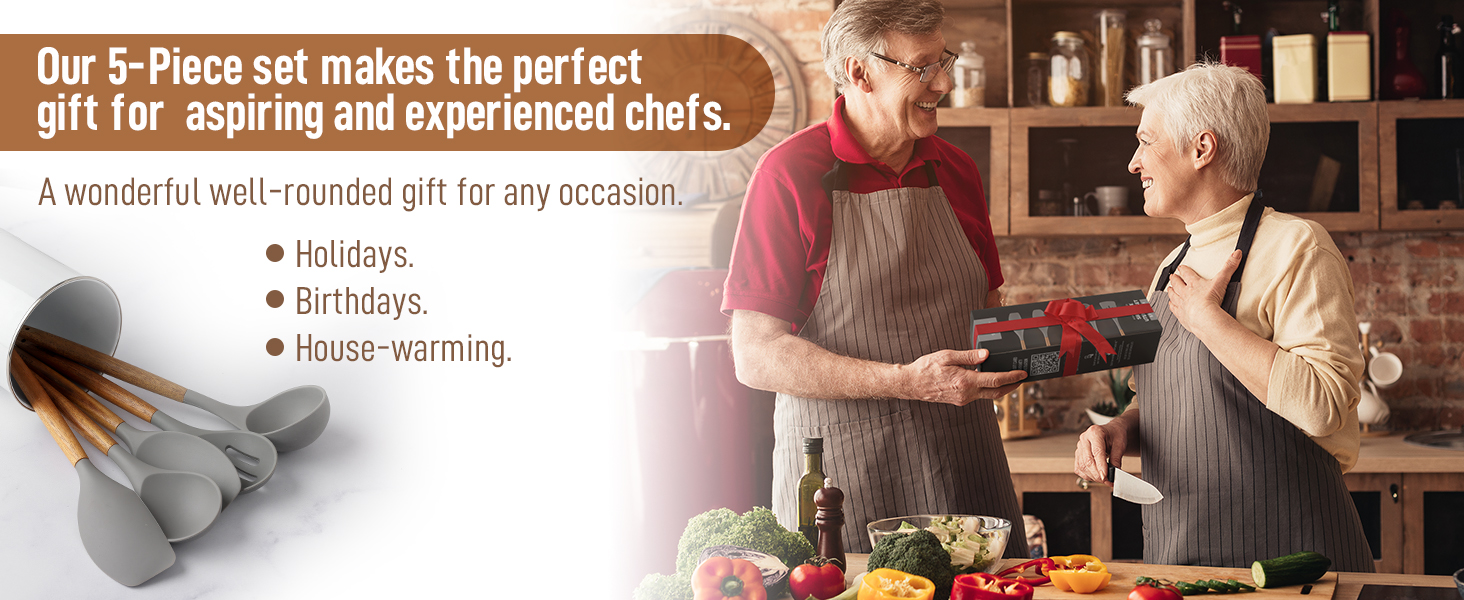 kitchen utensils set cooking cookware wood toxic tool serving rubber utensil plastic 