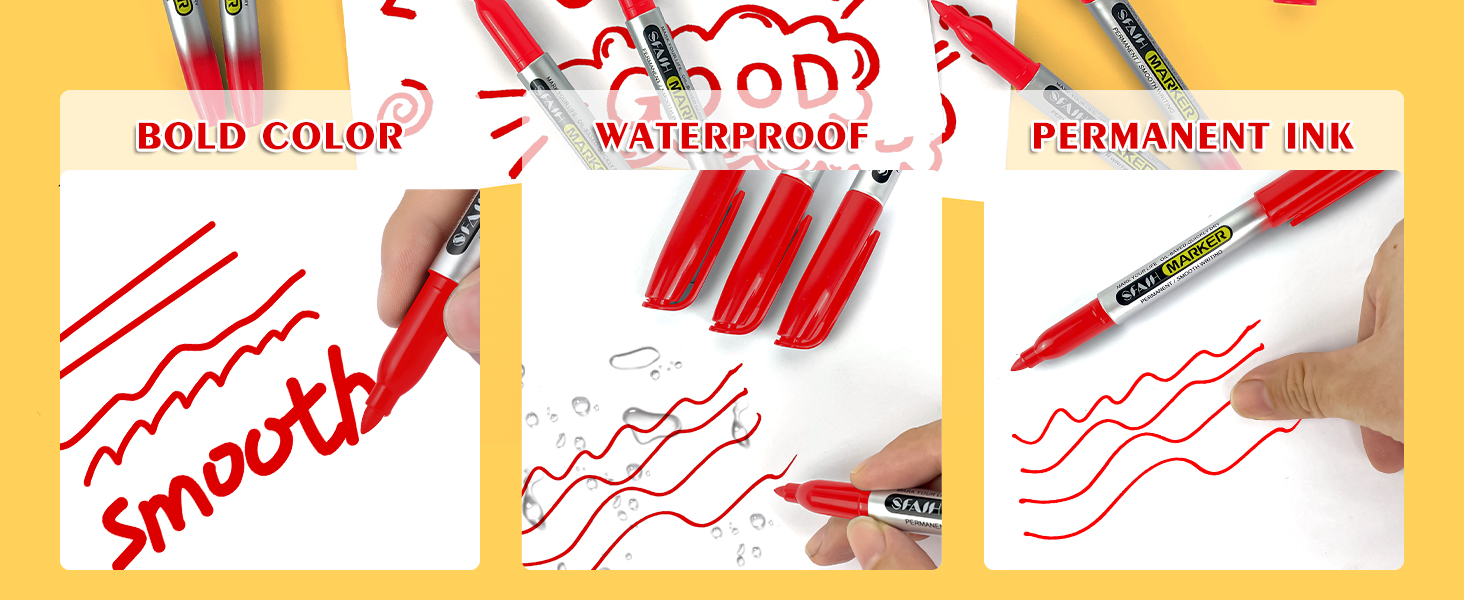 Permanent Markers Bulk