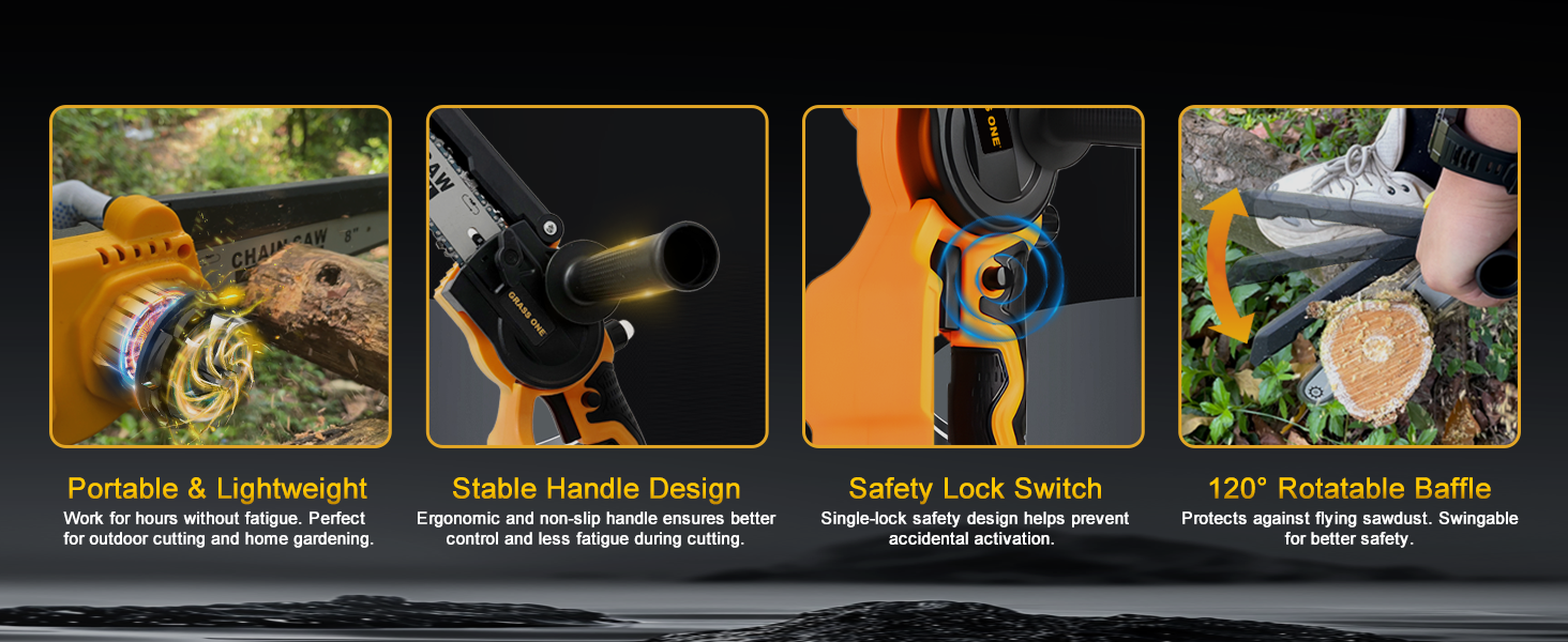 Portable &amp;amp;amp; Lightweight Stable Handle Design Safety Lock Switch Portable &amp;amp;amp; Lightweight