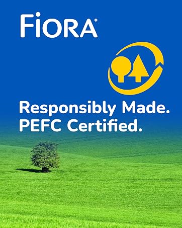 Fiora paper products responsibly made PEFC certified