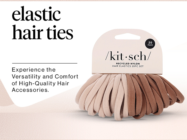woman girl beuty kit mom little hair tie no crease thin rubber band big no breakage pony tails