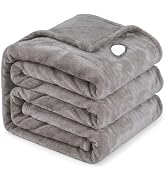 Tefici Heated Blanket Queen Size, Soft Cozy Double Flannel Electric Blanket | ETL &amp; FCC Certified...